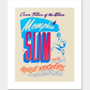 Memphis Slim gradient graphic Posters and Art